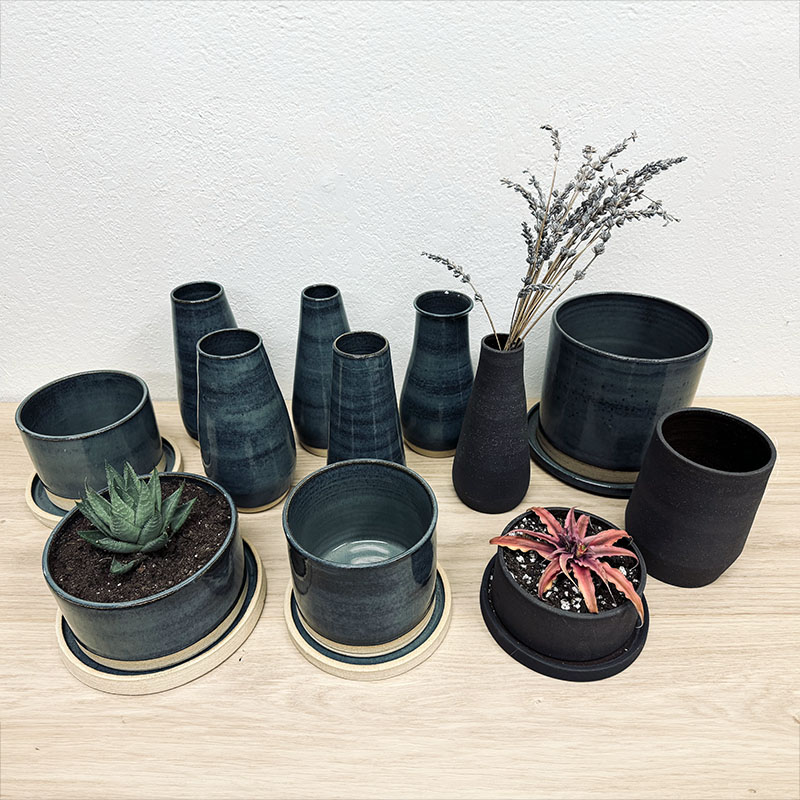 Ceramic planters and vases